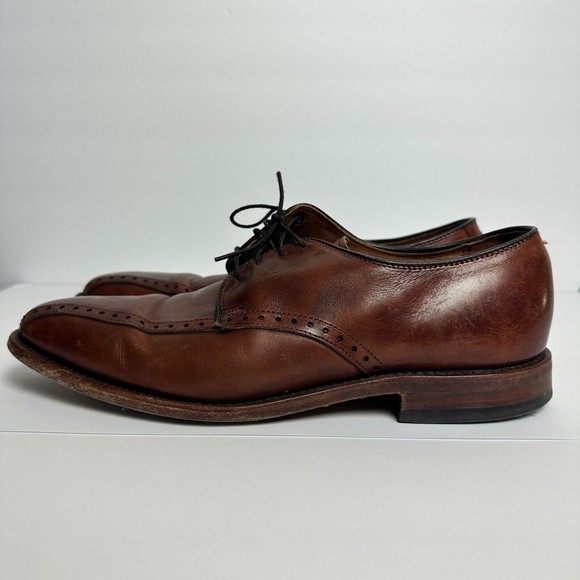 Allen Edmonds Wendell 8.5 D Wendell Dress Shoes Derby Brogue Made in the USA main image 6
